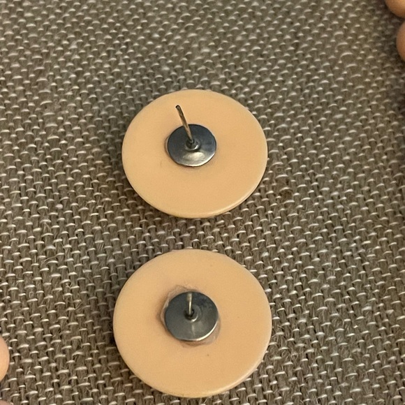 Vintage Retro 24” Necklace earring set - Picture 3 of 5